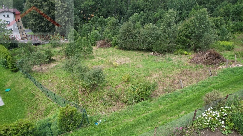 Działka budowlana na sprzedaż Leśna  1 000m2 Foto 1