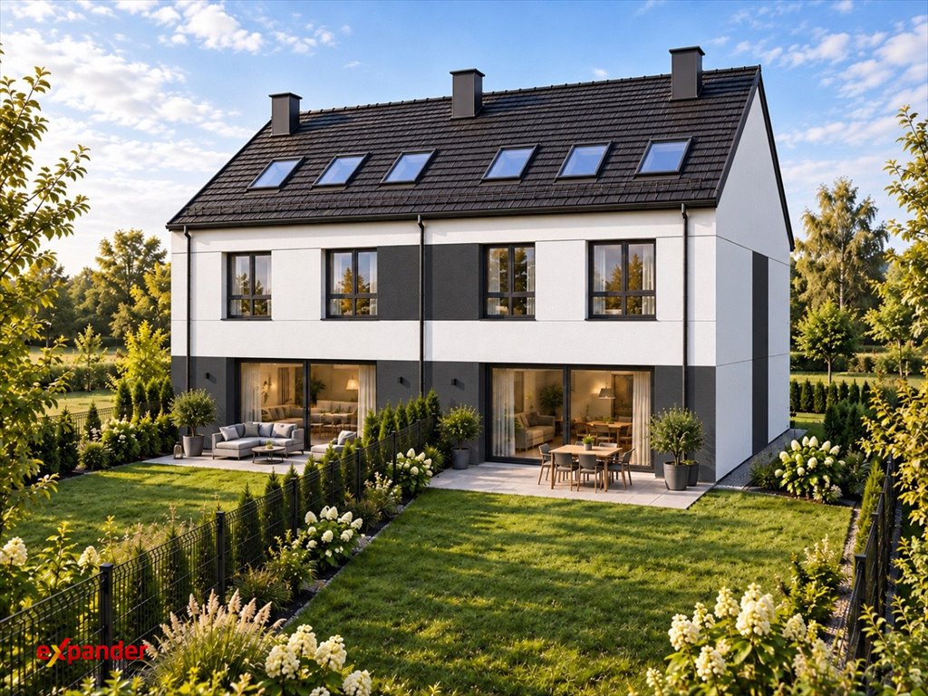 Polecam skrajny bliźniak 5 pokoi z ogrodem 137 m² w Wilczycach Wilczyce, Psie Pole-Zawidawie, Wrocławska  110m2 Foto 1