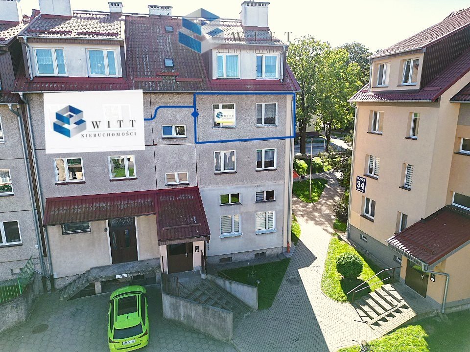 Mieszkanie trzypokojowe na sprzedaż Lubawa, Lubawa, Gdańska  62m2 Foto 1