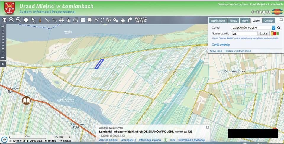 Działka rolna na sprzedaż Dziekanów Polski  4 110m2 Foto 2