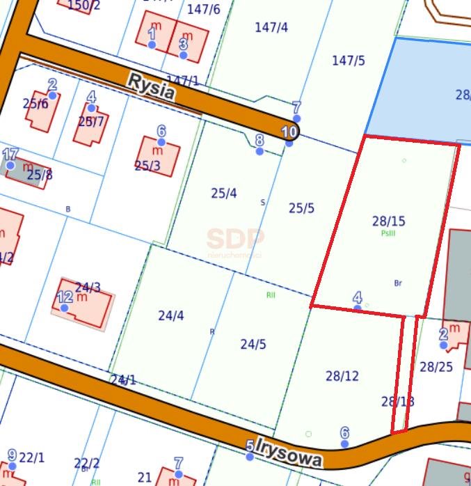 Działka usługowo-produkcyjna 1803 m² w Suchym Dworze Suchy Dwór, Irysowa  1 803m2 Foto 1