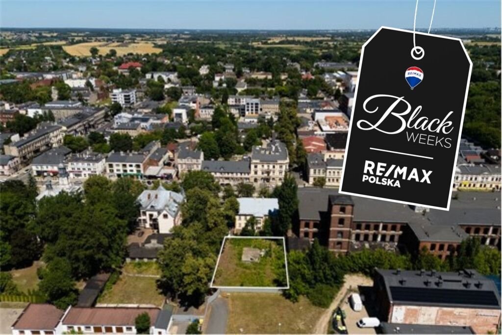 Działka komercyjna na sprzedaż Pabianice  884m2 Foto 1