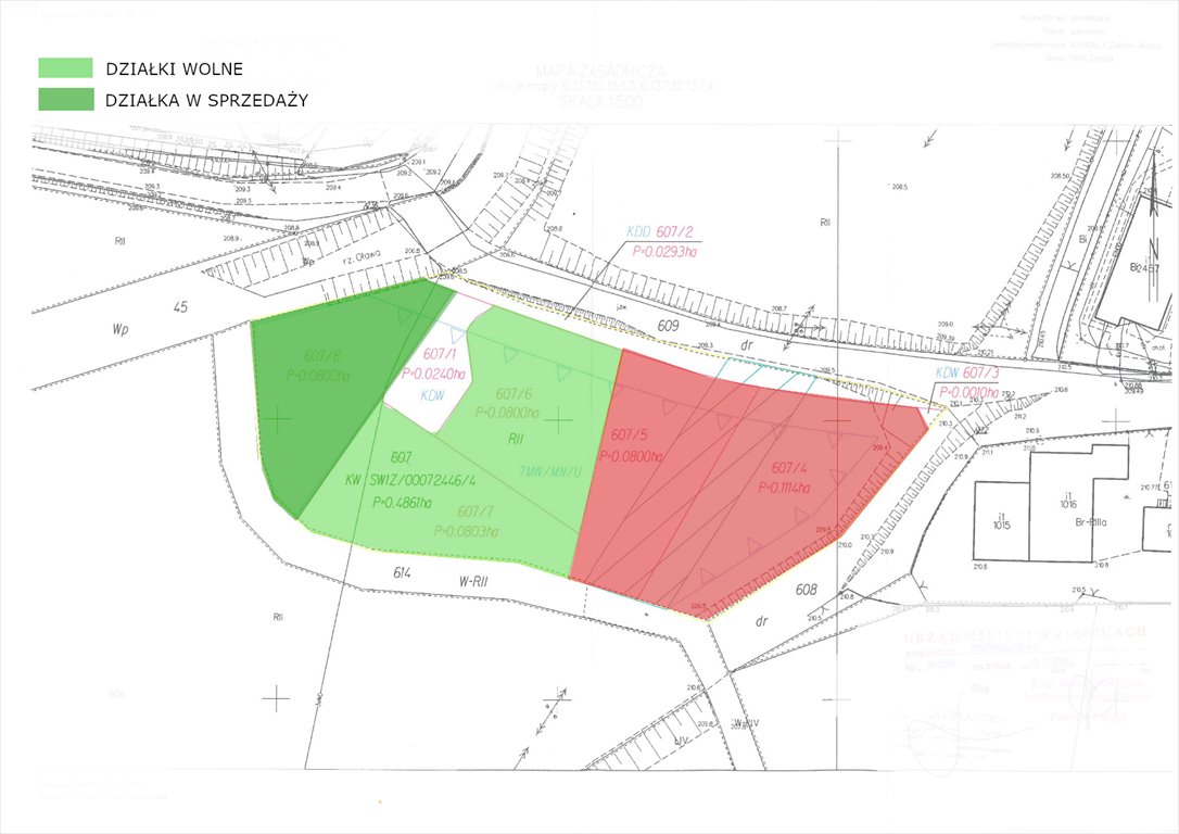 Działka budowlana na sprzedaż Ziębice, Działka budowlana w atrakcyjnej okolicy  800m2 Foto 9