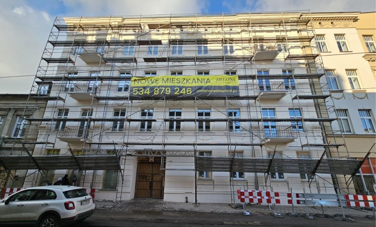 Mieszkanie trzypokojowe na sprzedaż Łódź, Polesie, Zielona  52m2 Foto 1