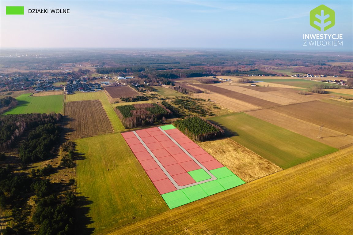Działki przy lesie w Siemianicach, 801 m2, atrakcyjna cena Siemianice, Działki na nowym osiedlu przy lesie  801m2 Foto 1