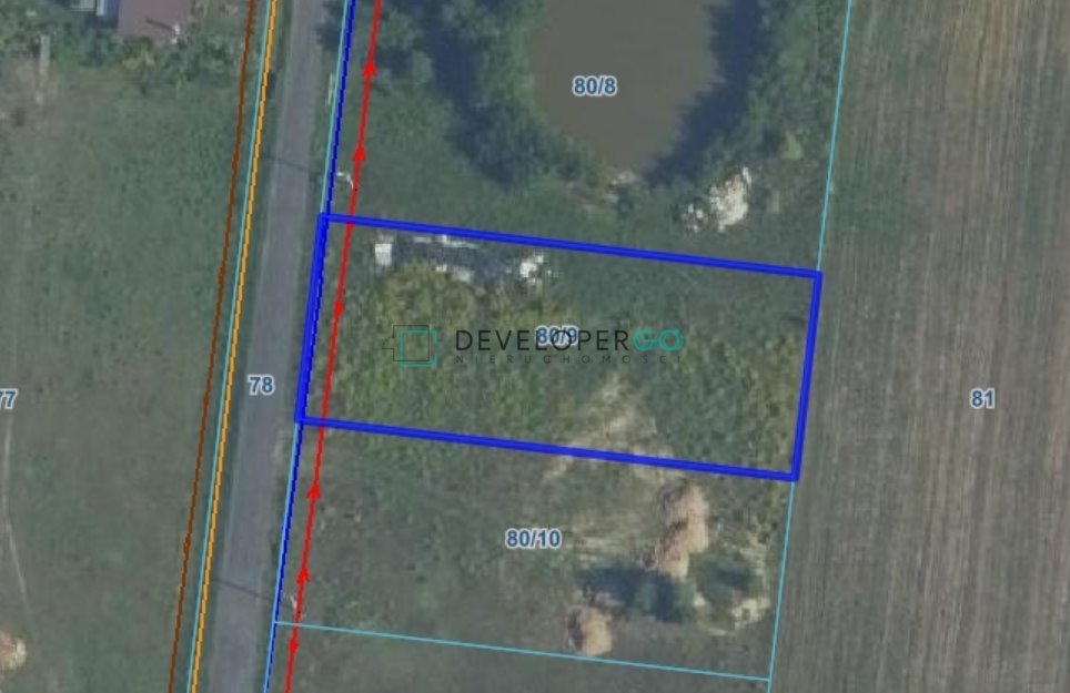 Sprzedam działkę 1409 m² pod dom w spokojnej okolicy Joachimów  1 409m2 Foto 1
