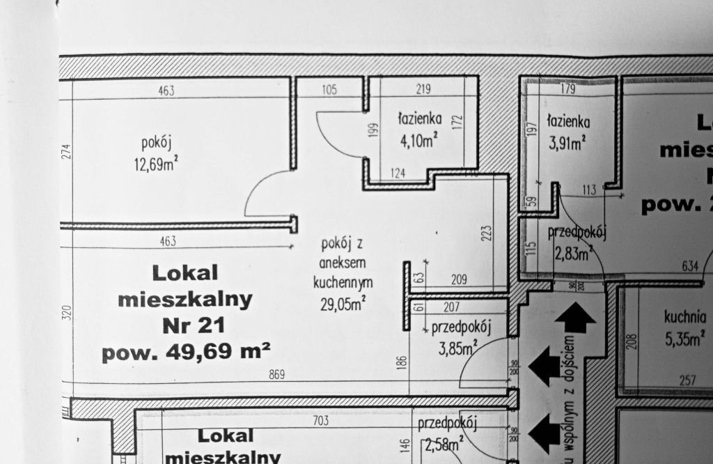 Mieszkanie dwupokojowe na sprzedaż Kraków, Grzegórzki, Łazarza  50m2 Foto 12