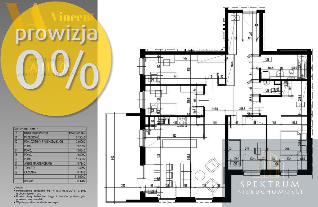 Mieszkanie na sprzedaż Opole, Malinka  113m2 Foto 3