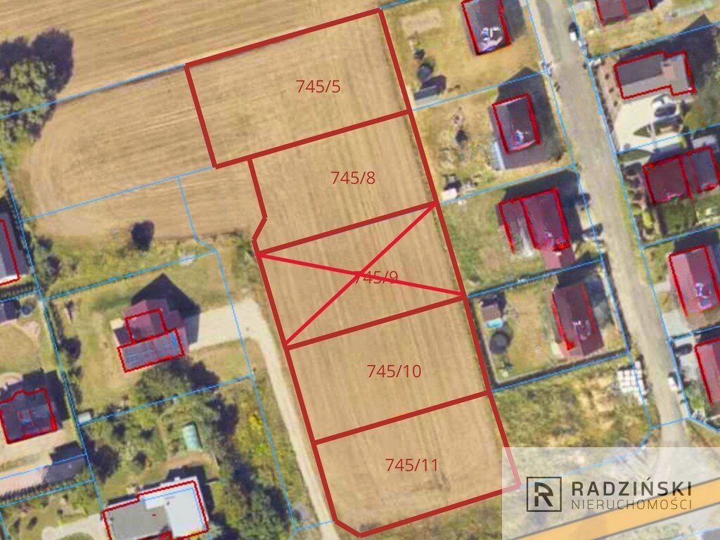 Działki budowlane pod dom w spokojnej okolicy Gorzowa Gorzów Wielkopolski, Zakanale  1 116m2 Foto 1