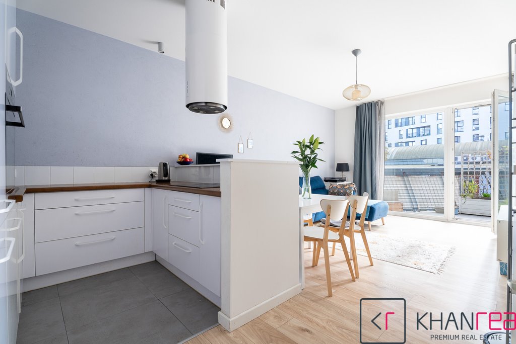 Nowoczesne 3-pokojowe mieszkanie z balkonem w Soho Factory Warszawa, Praga-Południe, Mińska  66m2 Foto 1