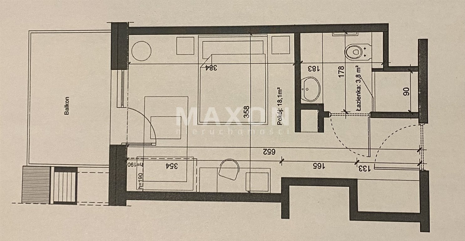 Kawalerka na sprzedaż Mikołajki  22m2 Foto 4