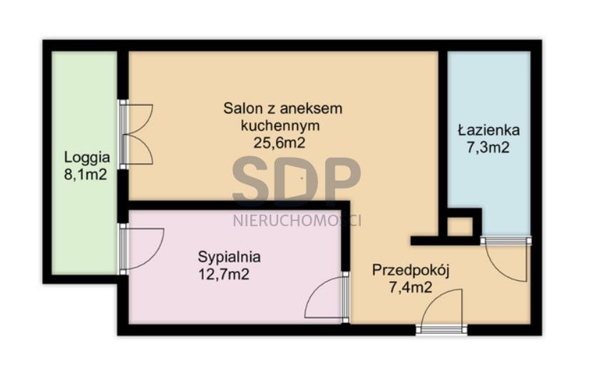 Mieszkanie dwupokojowe na sprzedaż Wrocław, Śródmieście, Ołbin, Rychtalska  53m2 Foto 2