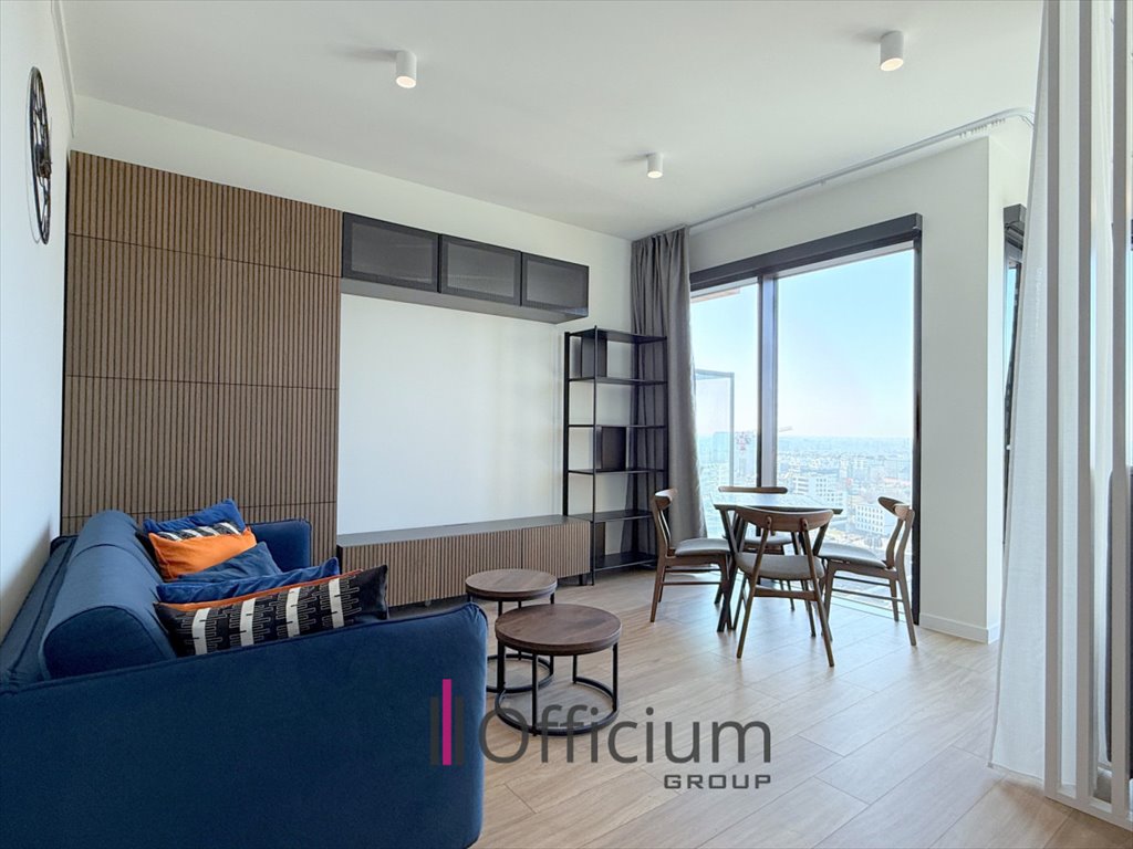 Nowoczesny apartament 36 m² na 18. piętrze z pełnym wyposażeniem Warszawa, Wola, Prosta  36m2 Foto 1