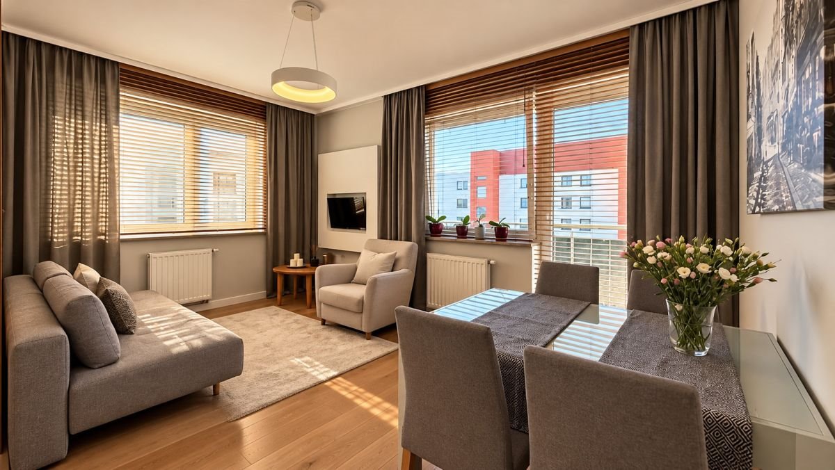 2-pokojowe mieszkanie (44,25 m²) z balkonem, garażem i komórką w Rzeszowie Rzeszów, św. Kingi  44m2 Foto 1