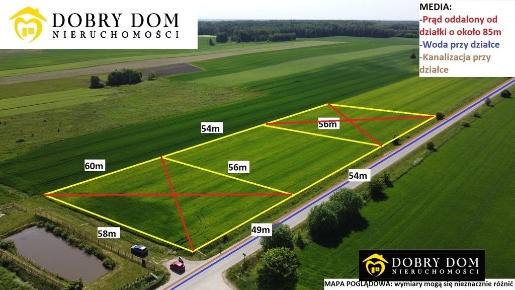 Działka budowlana na sprzedaż Rajsk  3 080m2 Foto 1