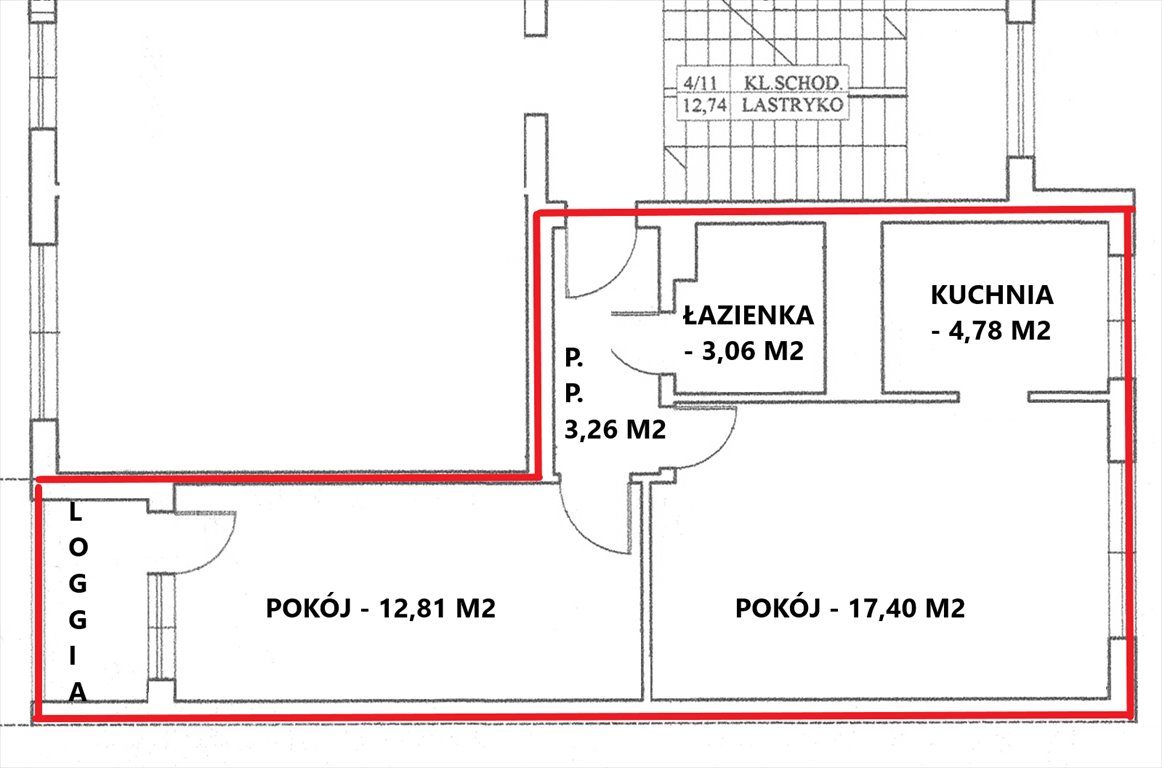 Mieszkanie dwupokojowe na sprzedaż Lubań, Plac Strażacki  41m2 Foto 13