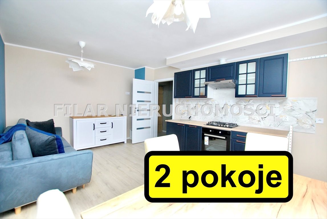 Umeblowane 2 pokoje w centrum Lubina, parter, niskie opłaty Lubin  34m2 Foto 1