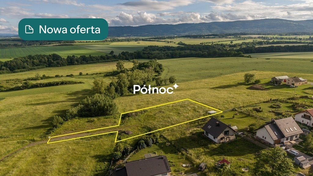 Polecam dużą działkę 3395 m² z widokiem na Kotlinę Kłodzką Krosnowice  3 395m2 Foto 1