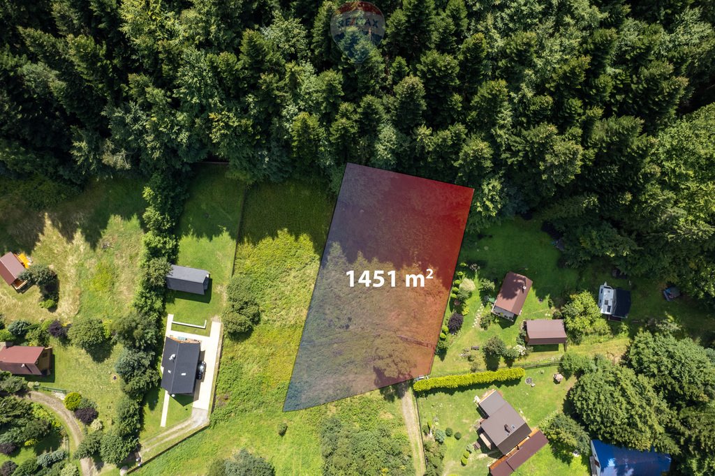 Działka budowlana na sprzedaż Targoszów  1 451m2 Foto 3