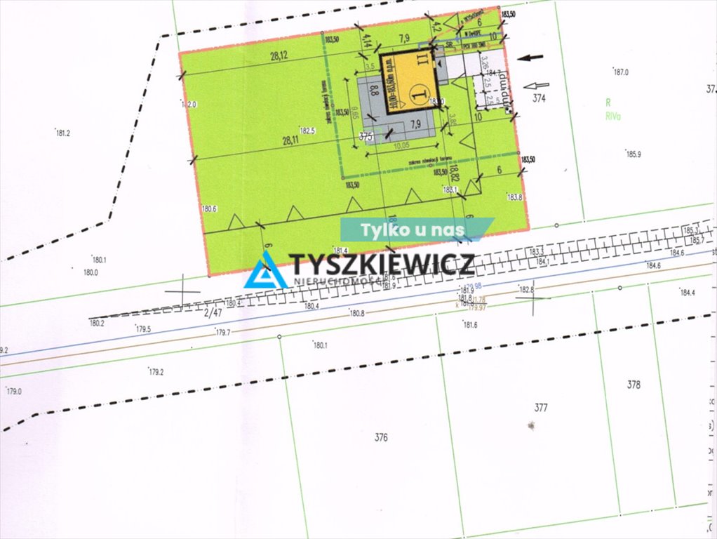 Działka budowlana na sprzedaż Wołcza Wielka  1 464m2 Foto 1