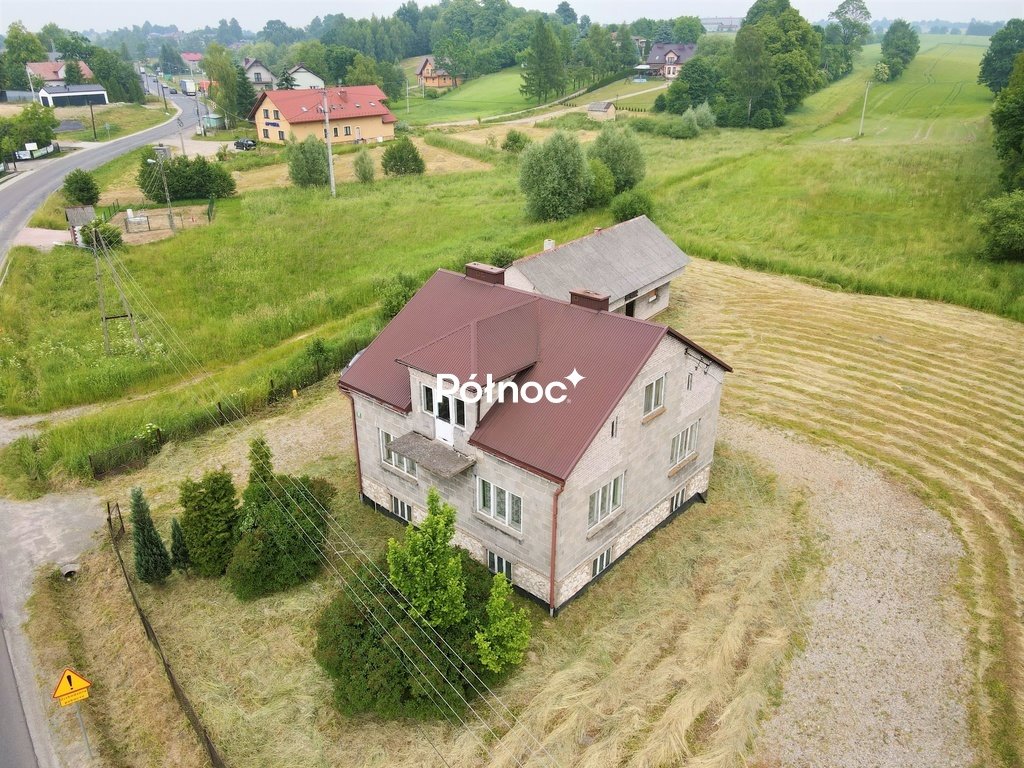 Dom z dużym terenem rolnym i projektem rozbudowy w Łobzowie Łobzów  26 453m2 Foto 1