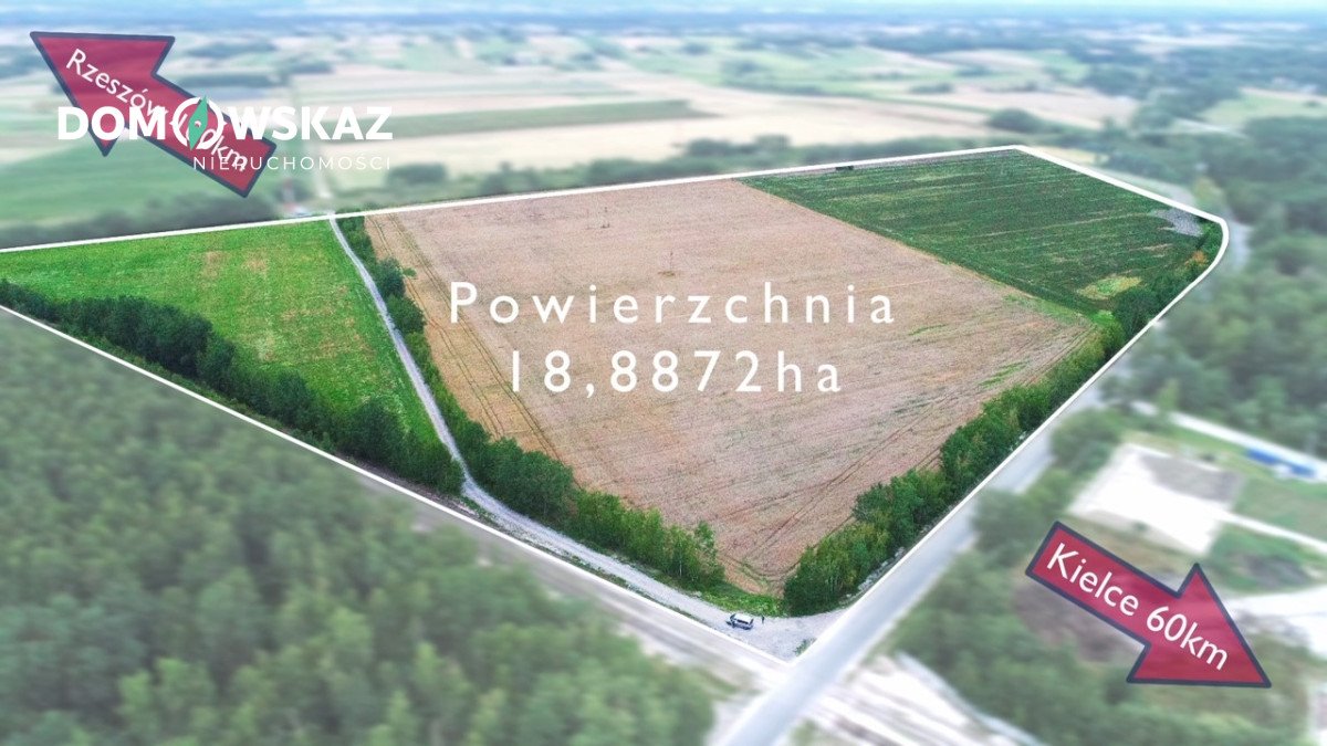 Działka rolna na sprzedaż Dobrów  188 872m2 Foto 3