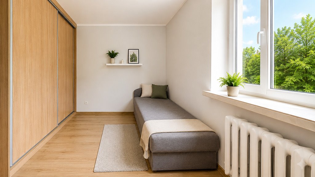 Na sprzedaż przestronna kawalerka 19,5 m² z odnowioną łazienką Szczecin, Podjuchy, Motorowa  20m2 Foto 1