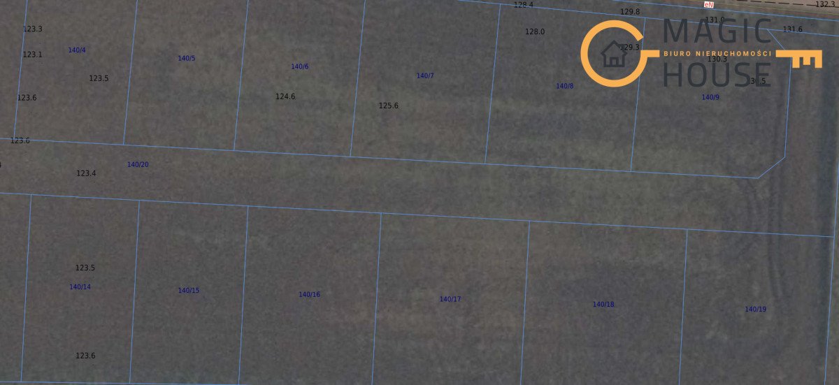 Działka pod bliźniaka 834 m2, media, blisko natury Czaple, Słoneczna  834m2 Foto 1