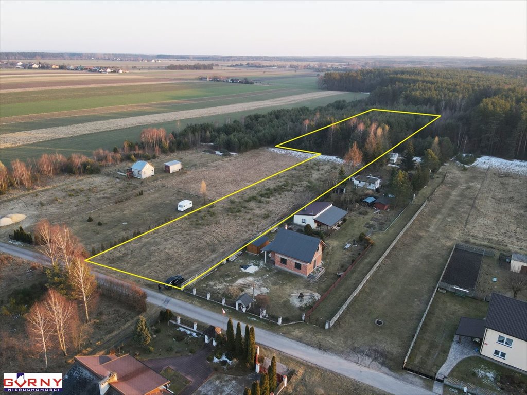 Działka 9000 m² z lasem i domem w Dębowa Góra-Kolonia Dębowa Góra-Kolonia  9 000m2 Foto 1