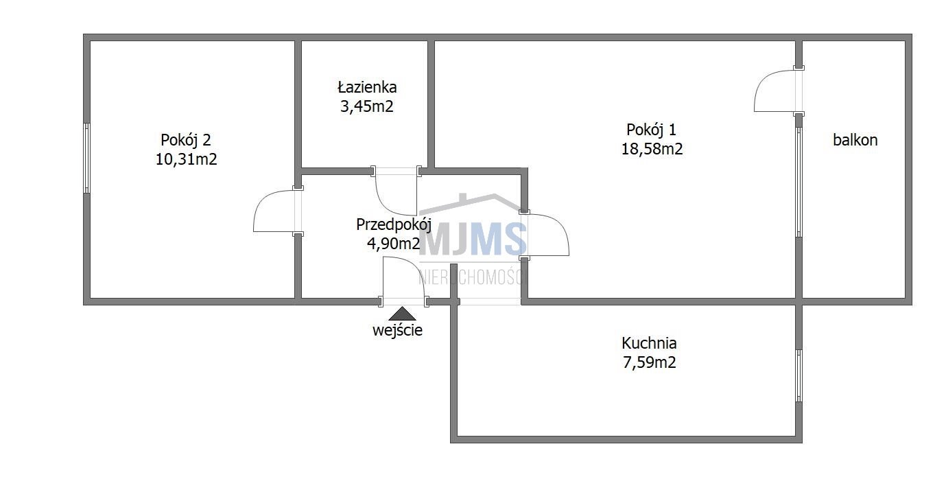 Mieszkanie dwupokojowe na sprzedaż Rumia, Janowo, Dokerów  45m2 Foto 15