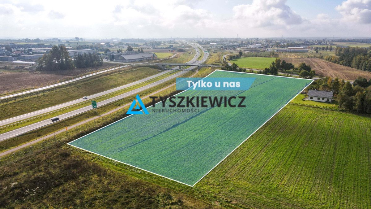 Duża działka inwestycyjna 2,2 ha w Miszewku, blisko S7 Miszewko, Admirała Andrzeja Karwety  22 045m2 Foto 1