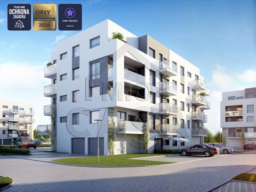 Zapraszam do nowoczesnego M4 z balkonem i miejscem parkingowym Rumia, Jęczmienna  44m2 Foto 1