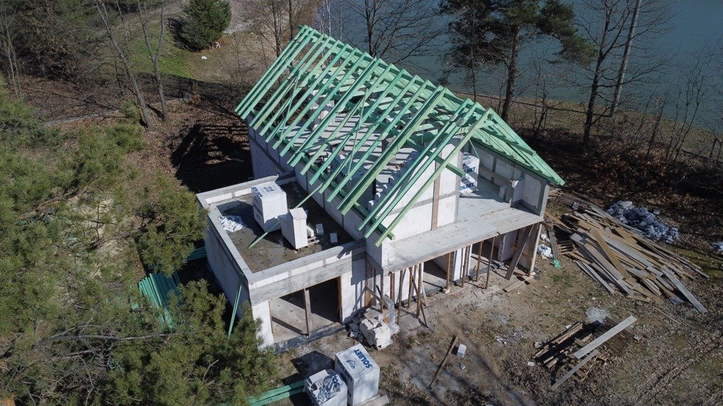 Nowoczesny dom 130 m² z kominkiem i garażem w Dąbrówkach Dąbrówki  130m2 Foto 1