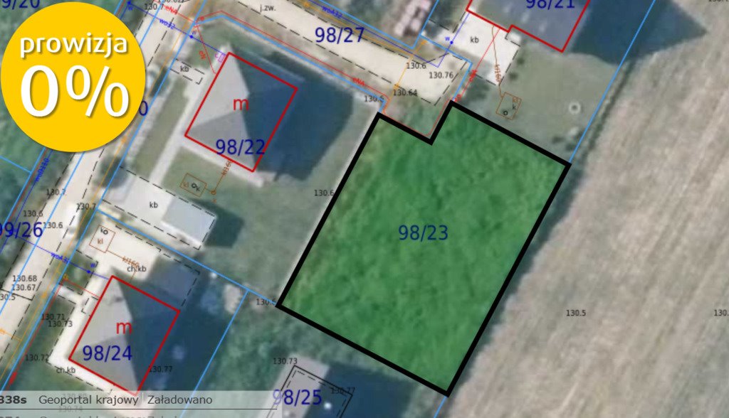 Zapraszam do zakupu działki 850 m² w Czernicy z szybkim dojazdem do Wrocławia: Czernica: Poziomkowa