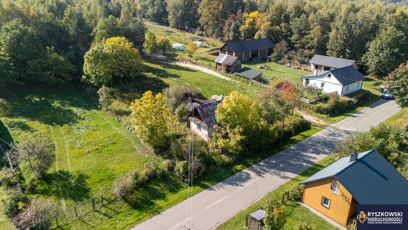 Sprzedam działkę 4000 m² z lasem i domem w Szewni Dolnej Szewnia Dolna  4 000m2 Foto 1