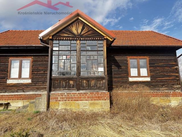 Sprzedam urokliwy dom drewniany 80 m² blisko lasu i Strzyżowa Strzyżów  80m2 Foto 1