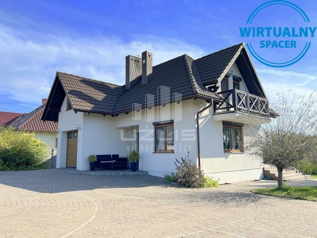 Komfortowy dom 180 m2 z piwnicą i garażem w Zblewie Zblewo, Księdza Kreffta  180m2 Foto 1