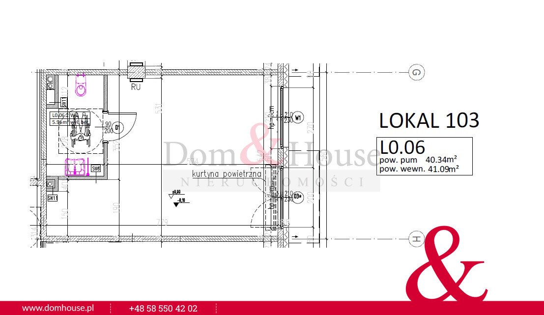 Lokal użytkowy na wynajem Gdynia, Kacze Buki, Bieszczadzka  40m2 Foto 3