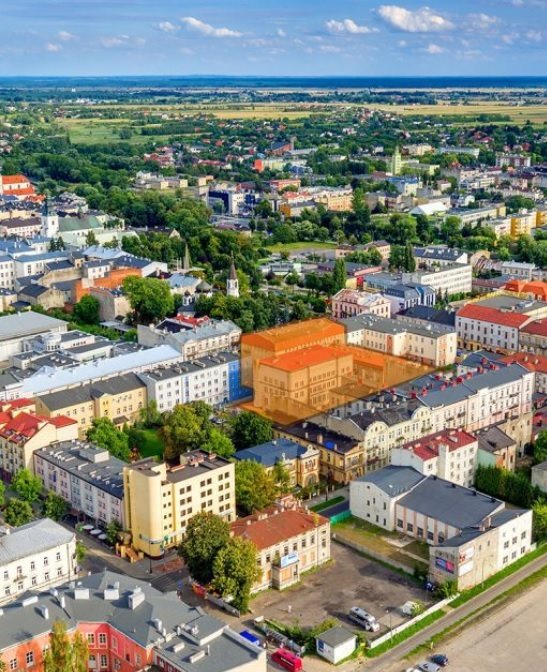 Na sprzedaż kompleks biurowy 4713 m² z parkingiem w Piotrkowie Piotrków Trybunalski, Henryka Sienkiewicza  4 713m2 Foto 1