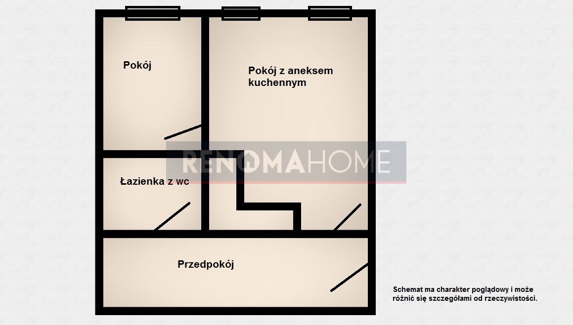 Mieszkanie dwupokojowe na sprzedaż Wałbrzych, Piaskowa Góra  33m2 Foto 10