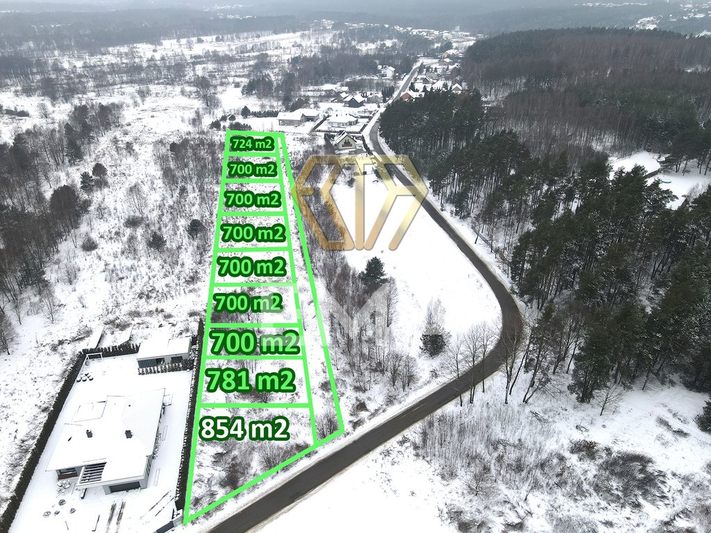 Działka budowlana 850 m² w Jamkach – idealna pod dom! Jamki  850m2 Foto 1