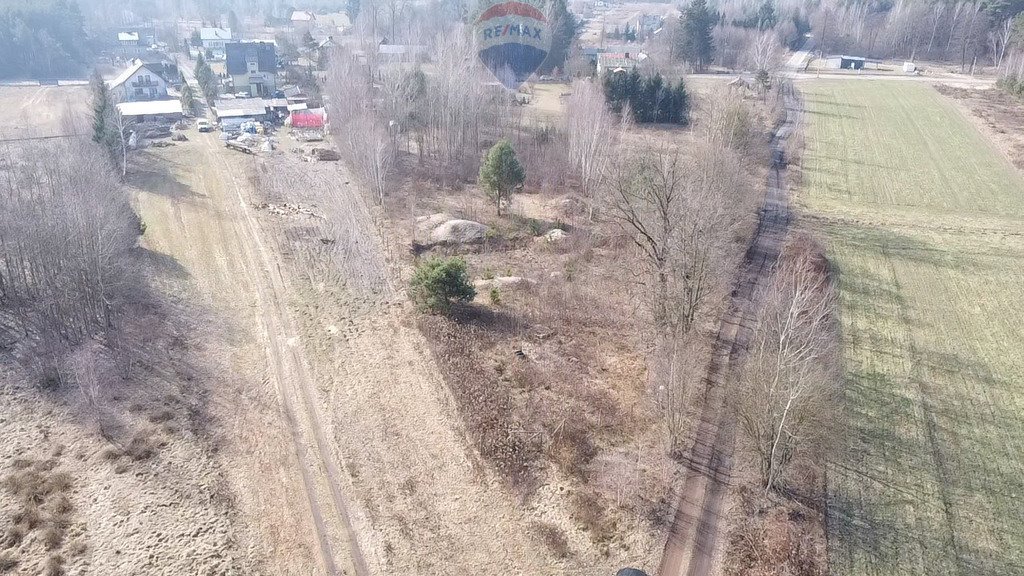 Działka budowlana 3550 m² z pozwoleniem, las, prąd, woda Wólka Kokosia  3 550m2 Foto 1