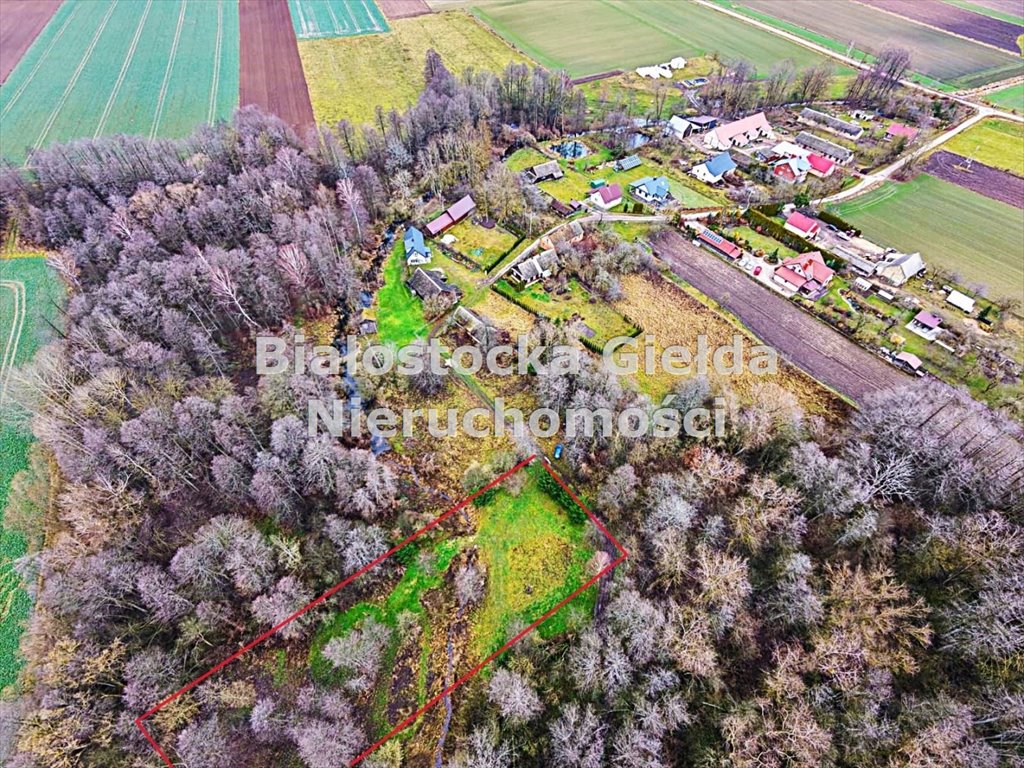Działka budowlana z lasem i ciek wodny, 3595 m² Klewinowo  3 595m2 Foto 1