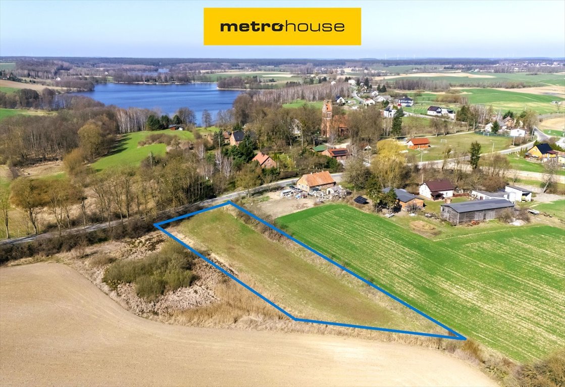 Działka 3900 m² w Gryźlinach z lasem i jeziorem Gryźliny  3 900m2 Foto 1