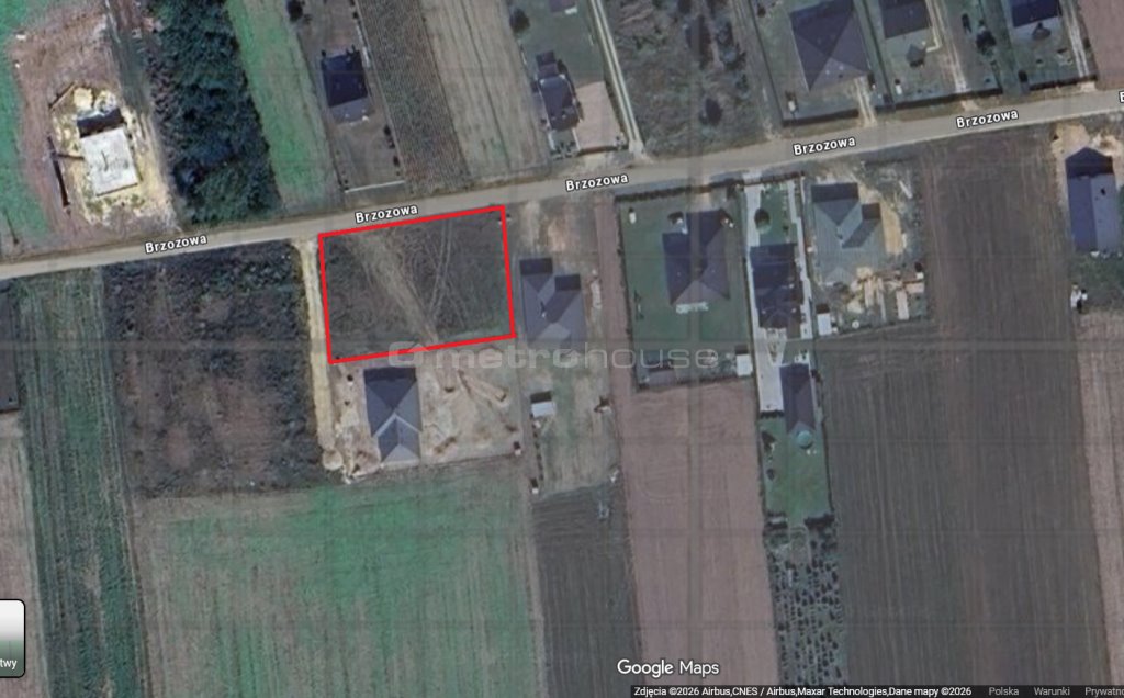 Działka budowlana 1396 m² w Dąbrówce-Ług, pierwsza linia Dąbrówka-Ług, Brzozowa  1 396m2 Foto 1