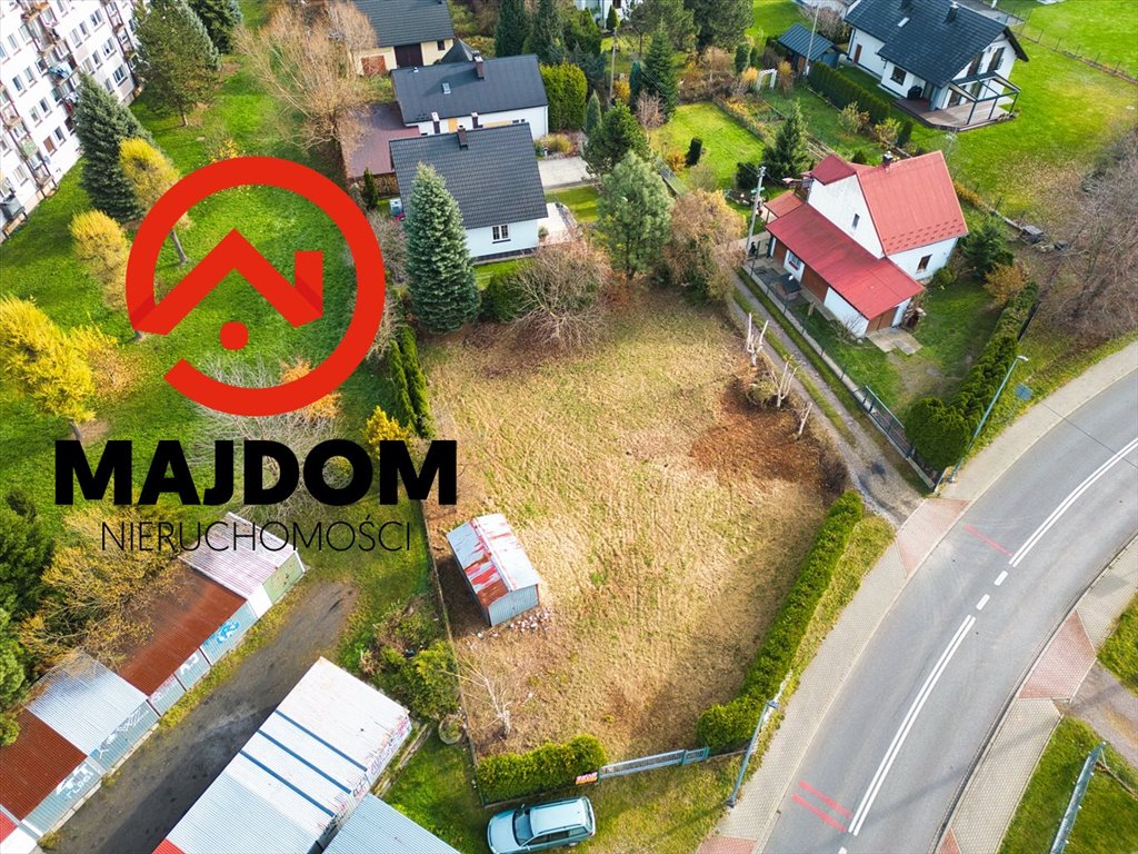 Działka na wynajem w Kętach z mediami i możliwością zabudowy Kęty  876m2 Foto 1