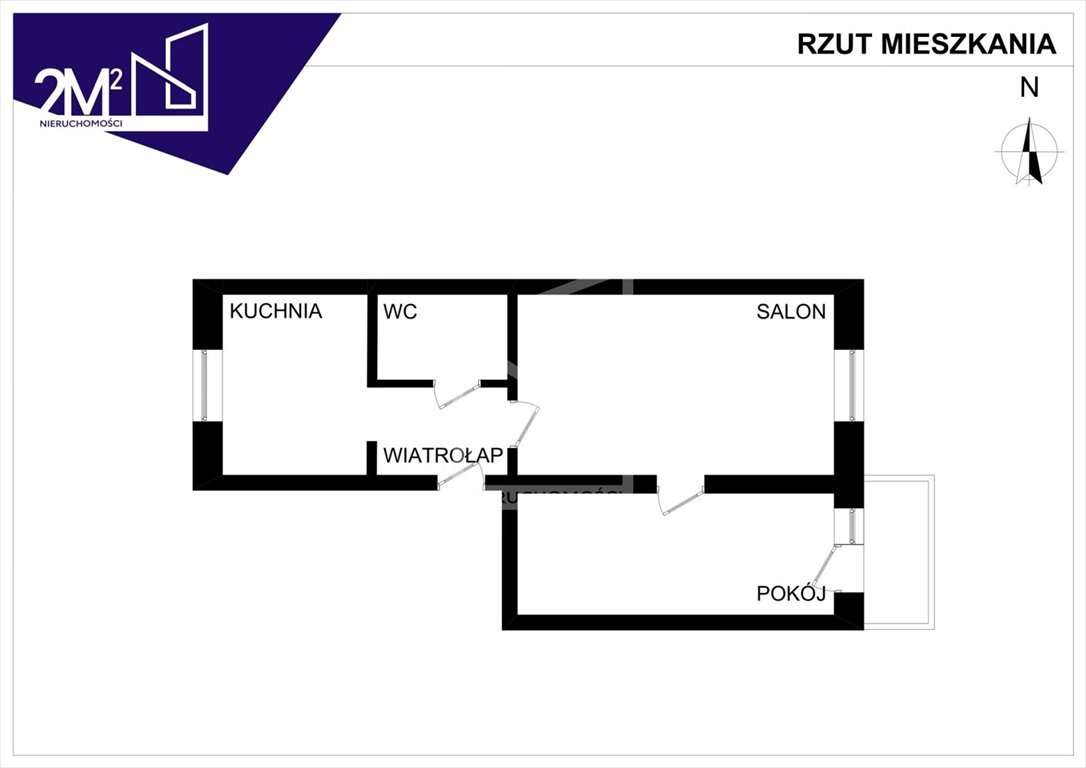 Mieszkanie dwupokojowe na sprzedaż Łańcut  42m2 Foto 9