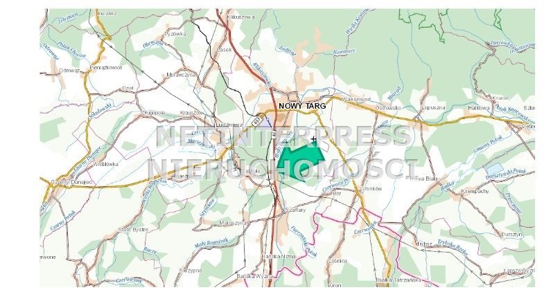 Sprzedaż działki 59 972 m² w Nowym Targu – atrakcyjna oferta Nowy Targ, Nowy Targ  59 972m2 Foto 1