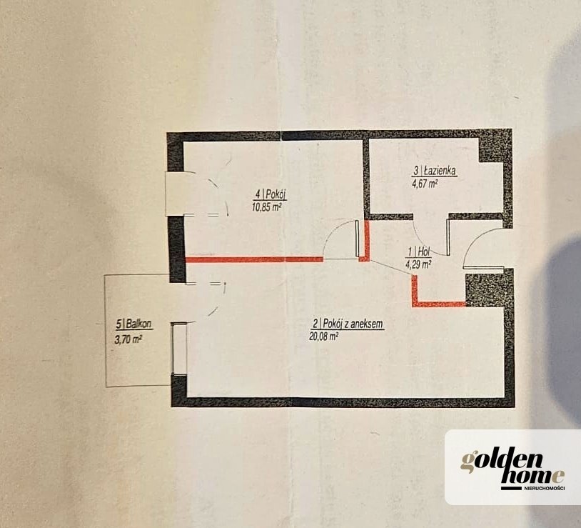 Mieszkanie dwupokojowe na wynajem Poznań, Grunwald, Leśnych Skrzatów  40m2 Foto 12