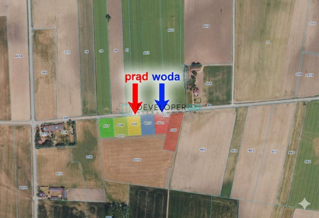 Działka 1500 m² z warunkami zabudowy, blisko Narwiańskiego Parku Kurowo-Kolonia  1 500m2 Foto 1